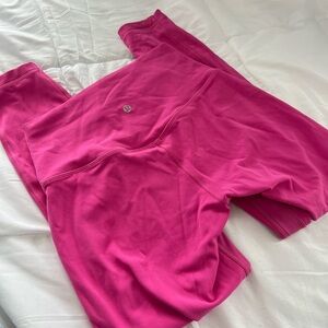 LULULEMON SONIC PINK LEGGINGS